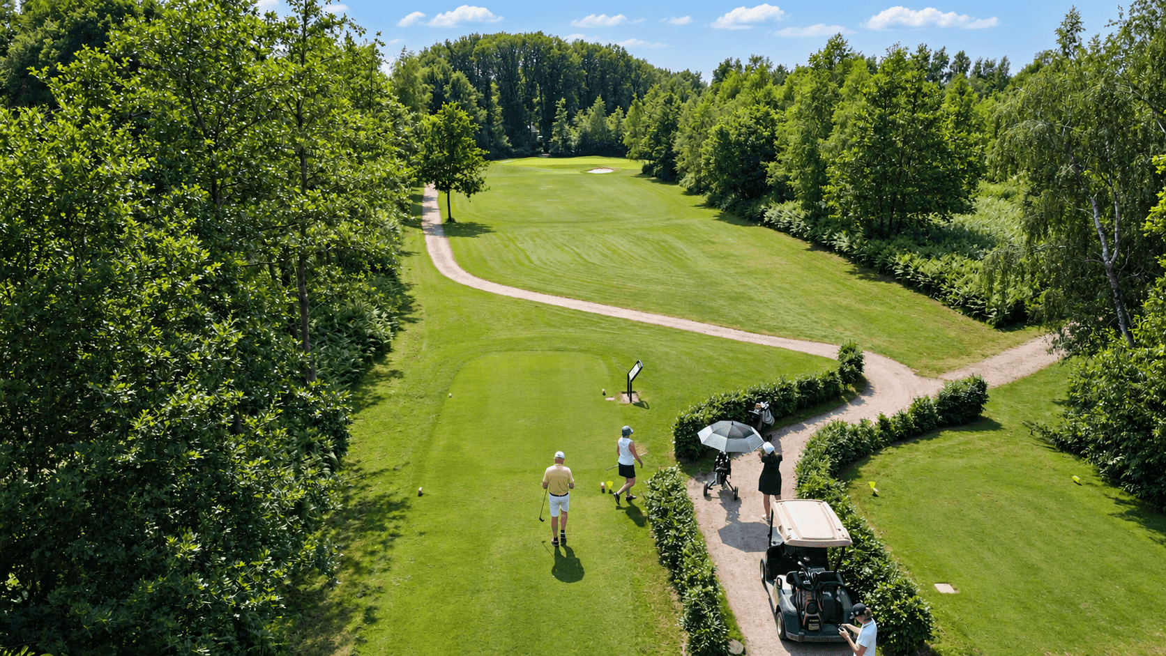 Golfen met je hond in het groen bij Golfclub Putten