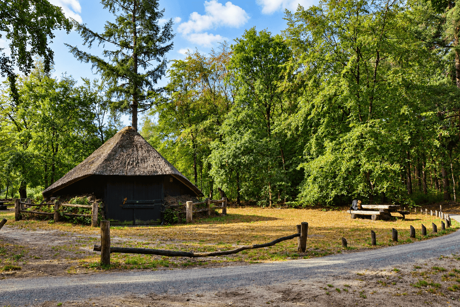 't Pad van Zus: grafheuvels en schaapskooi in het Speulderbos