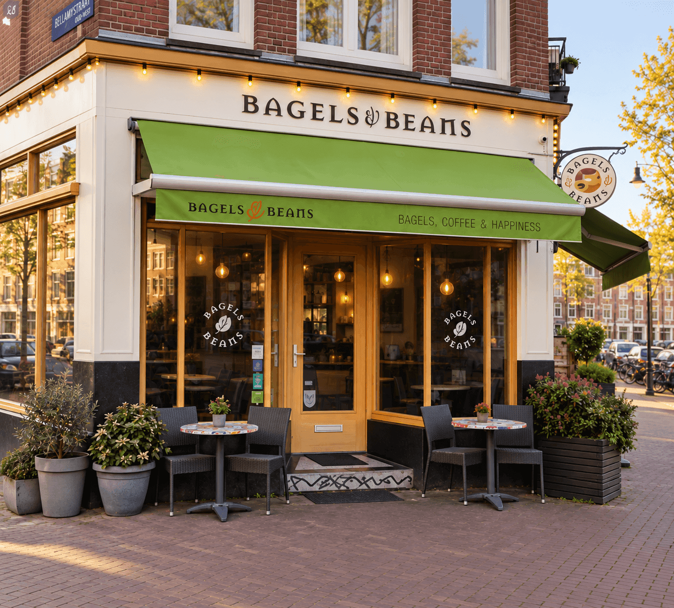 Bagels & Beans Amsterdam Raadhuisstraat