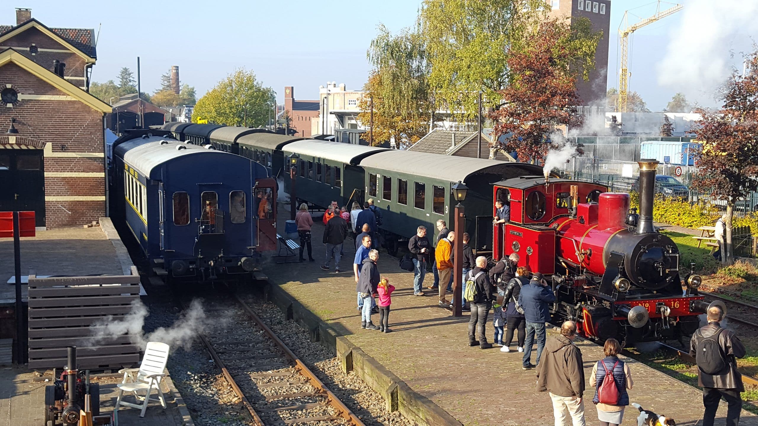 Museum Buurtspoorweg: stoomtreinritje door Twente