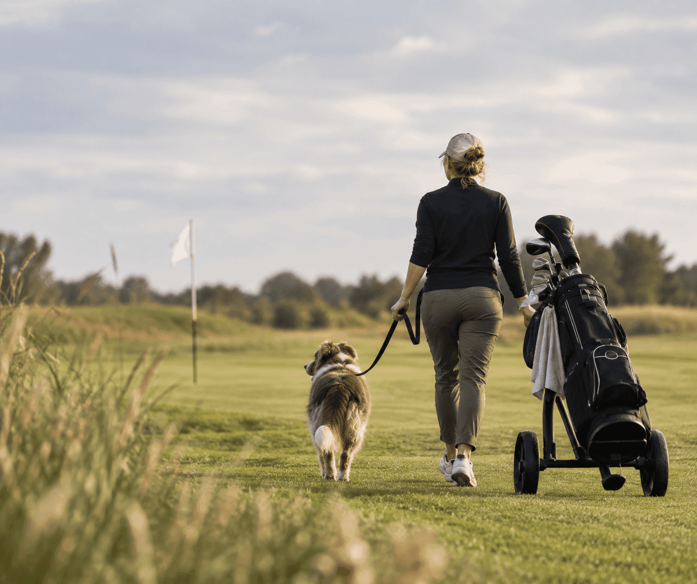 Golfen met je hond aan de voet van de Hondsrug bij De Semslanden